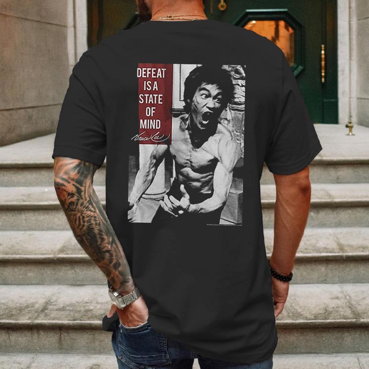 Bruce Lee Chinese Martial Arts Mens Back Print T-shirt Gifts for Men