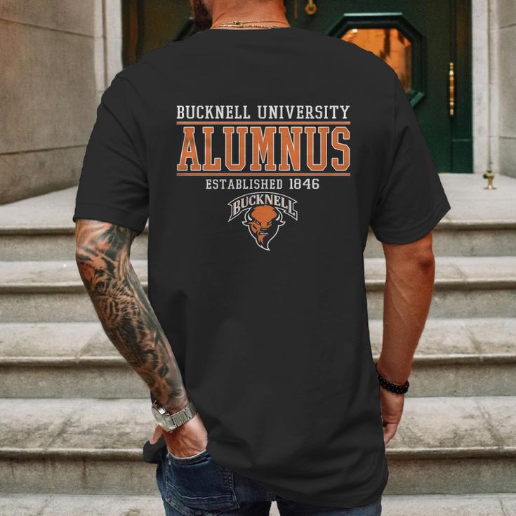 Bucknell University Alumnus Mens Back Print T-shirt Gifts for Men