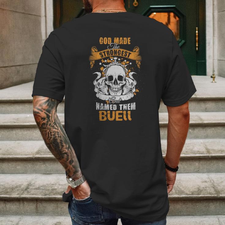 Buell Buellyear Mens Back Print T-shirt Gifts for Men