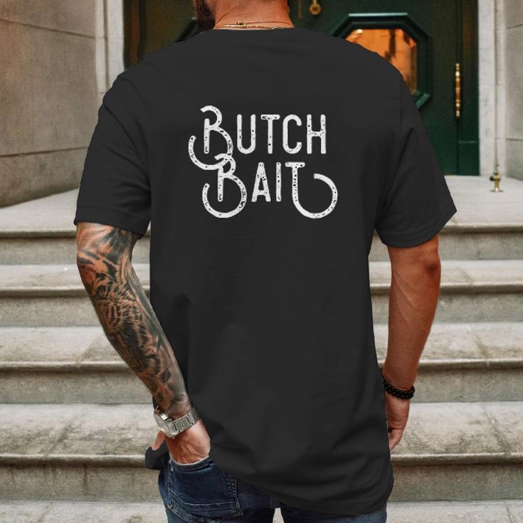 Butch Bait Mens Back Print T-shirt Gifts for Men