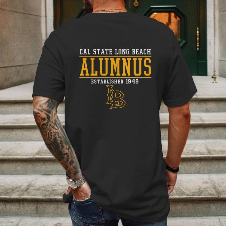 Cal State Long Beach Alumnus Established 1949 Mens Back Print T-shirt Gifts for Men