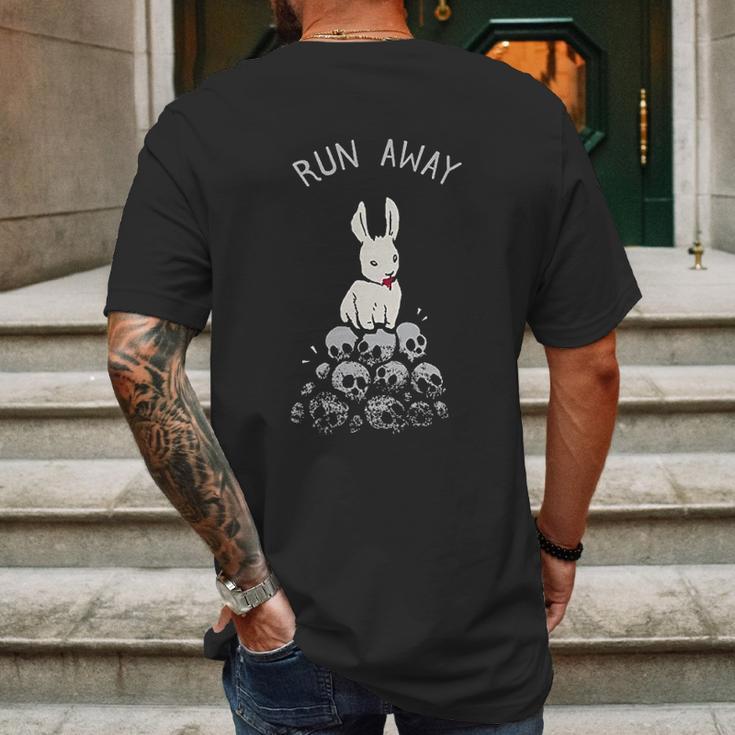 Campus Apparel Run Away Basic Mens Back Print T-shirt Gifts for Men