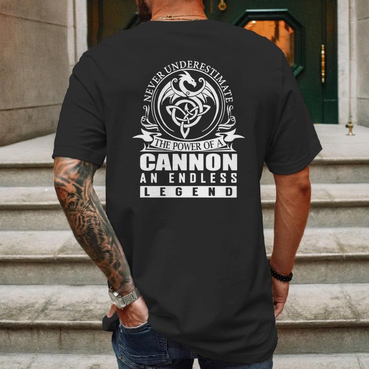 Cannon An Endless Legend Mens Back Print T-shirt Gifts for Men