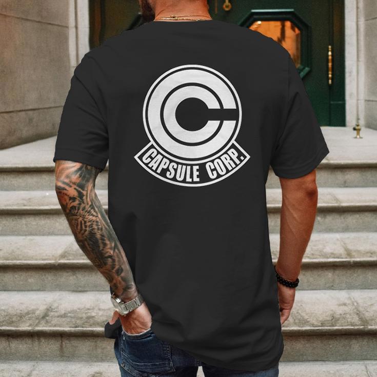 Capsule Corp New Mens Back Print T-shirt Gifts for Men