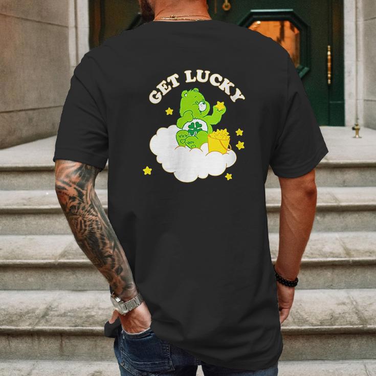 Care Bears Good Luck Bear Get Lucky Mens Back Print T-shirt Gifts for Men