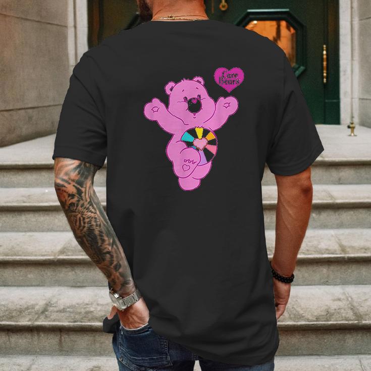 Care Bears Hopeful Heart Bear Mens Back Print T-shirt Gifts for Men