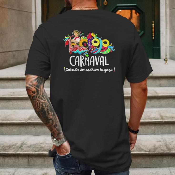 Carnaval Mens Back Print T-shirt Gifts for Men