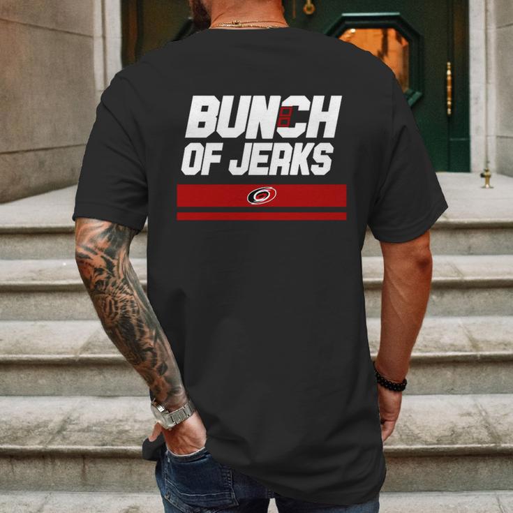 Carolina Hurricanes Bunch Of Jerks Mens Back Print T-shirt Gifts for Men