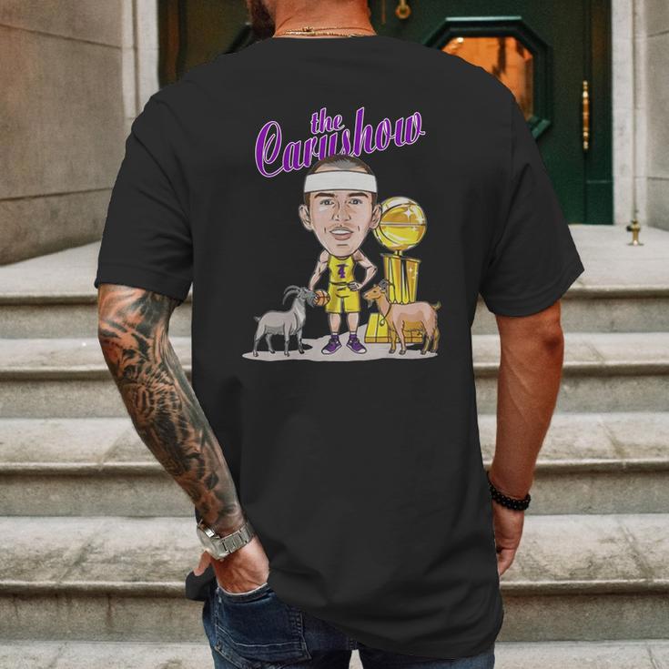 The Carushow Goat Mens Back Print T-shirt Gifts for Men