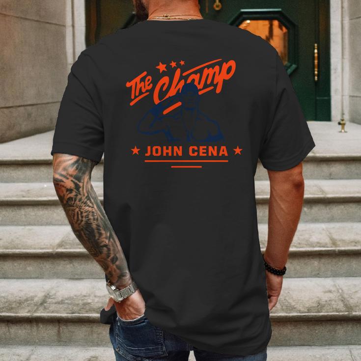 The Champ John Cena Mens Back Print T-shirt Gifts for Men