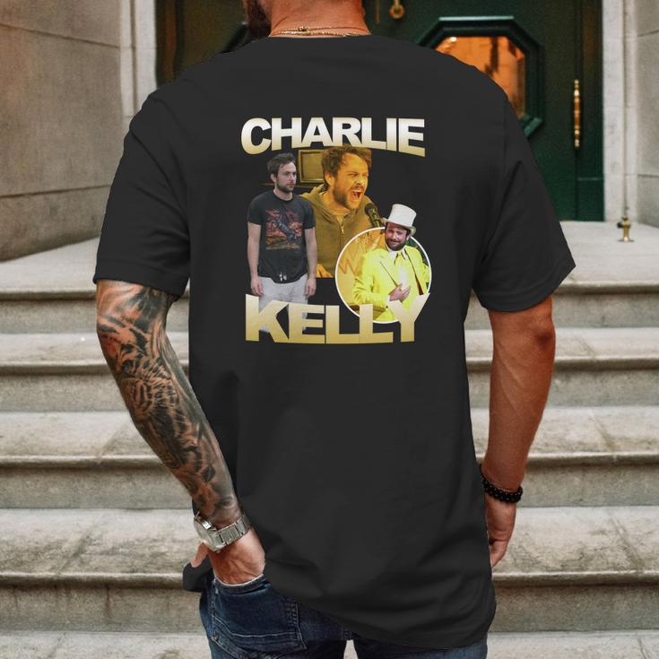 Charlie Kelly Poster Hoodie Mens Back Print T-shirt Gifts for Men