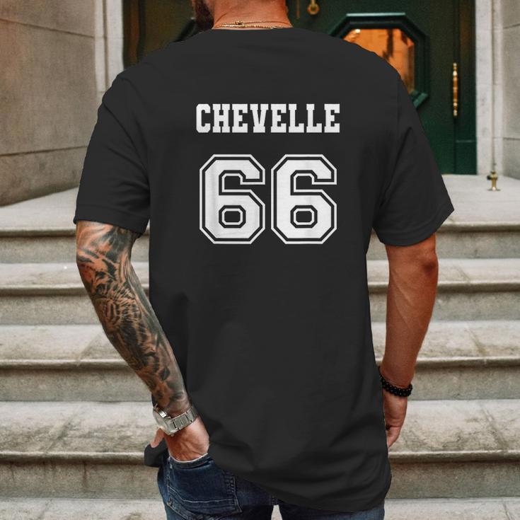 Chevelle 66 1966 Mens Back Print T-shirt Gifts for Men