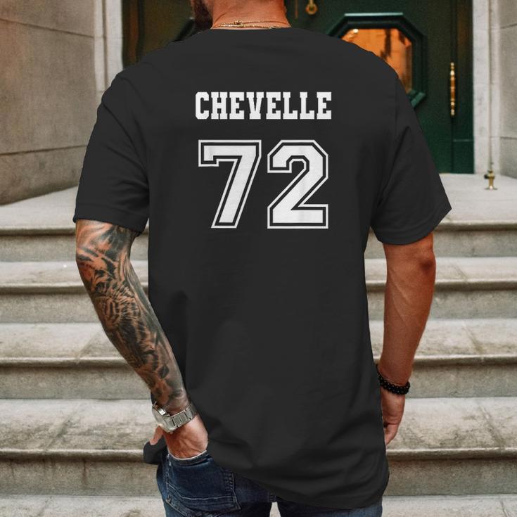 Chevelle 72 Mens Back Print T-shirt Gifts for Men