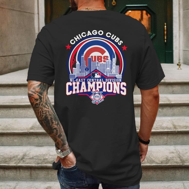 Chicago Cubs Nl East Division Champions Shirt Mf Mens Back Print T-shirt Gifts for Men