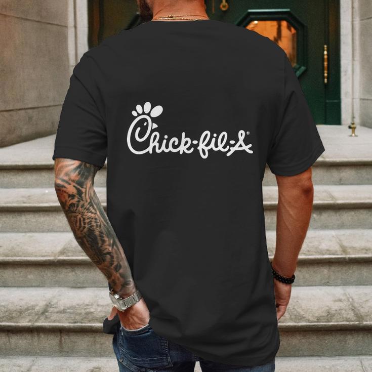 Chick Fil A T-Shirt Mens Back Print T-shirt Gifts for Men