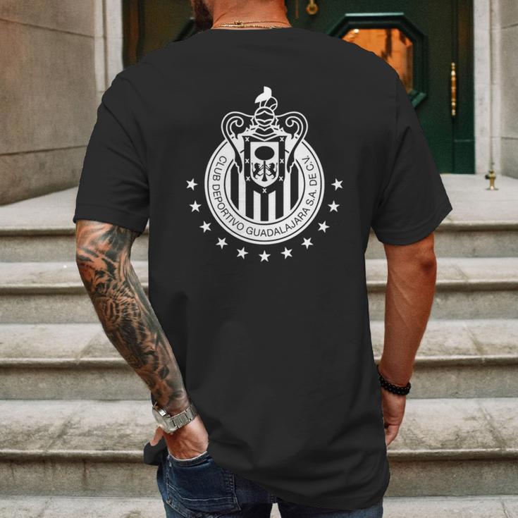 Chivas Rayadas Guadalajara Mexico Soccer Fmf Socce T-Shirt Mens Back Print T-shirt Gifts for Men