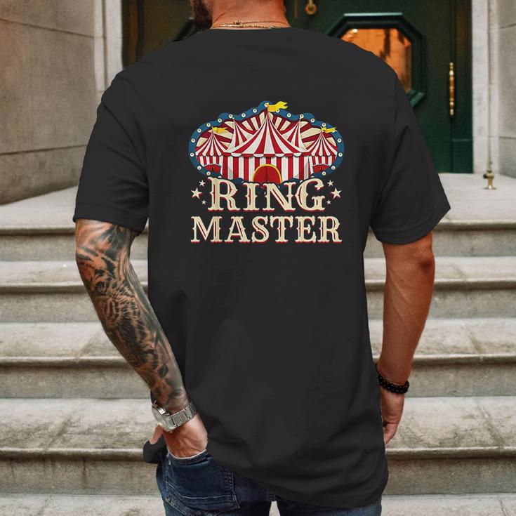 Circus Ringmaster Circus Ringmaster Mens Back Print T-shirt Gifts for Men