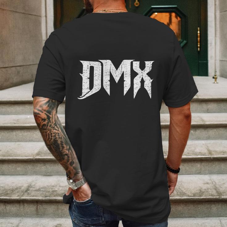 Classic Dmx White Word Art Mens Back Print T-shirt Gifts for Men