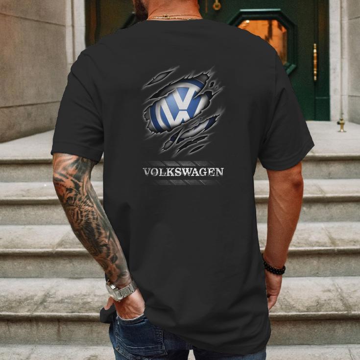 Cn Volkswagen Mens Back Print T-shirt Gifts for Men