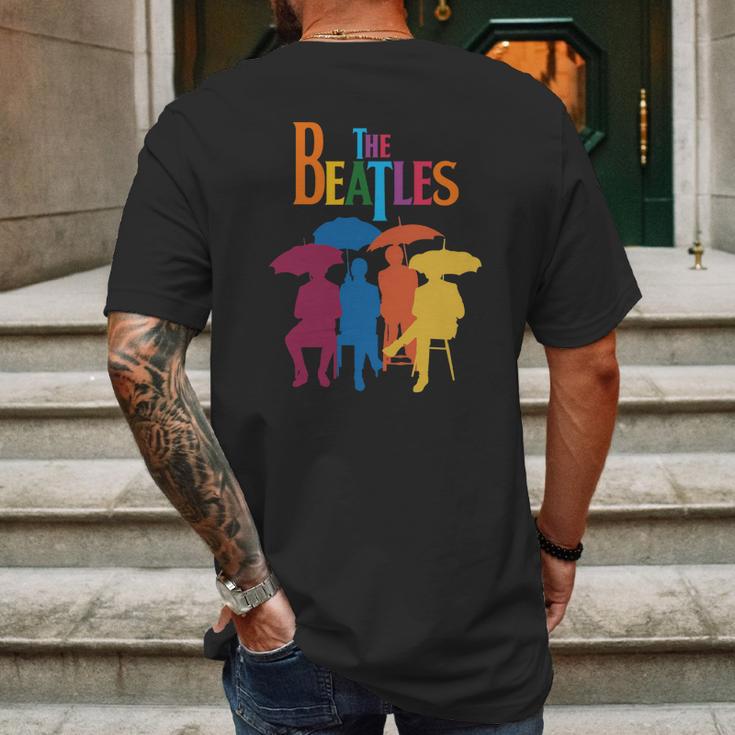 The Colorful Beatles Mens Back Print T-shirt Gifts for Men