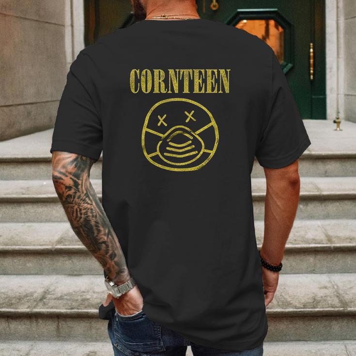 Cornteen Funny Social Distancing Mens Back Print T-shirt Gifts for Men