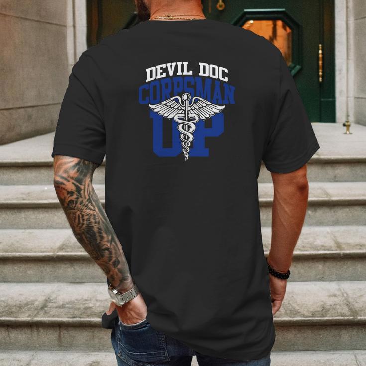 Corpsman Devil Doc Shirt Mens Back Print T-shirt Gifts for Men