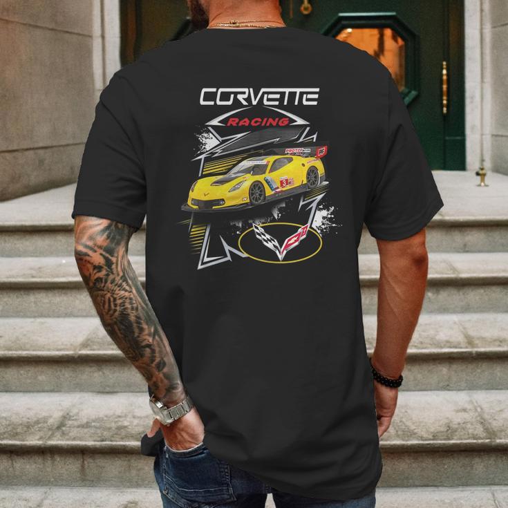 Corvette Racing Corvette Racing 2017 Mens Back Print T-shirt Gifts for Men