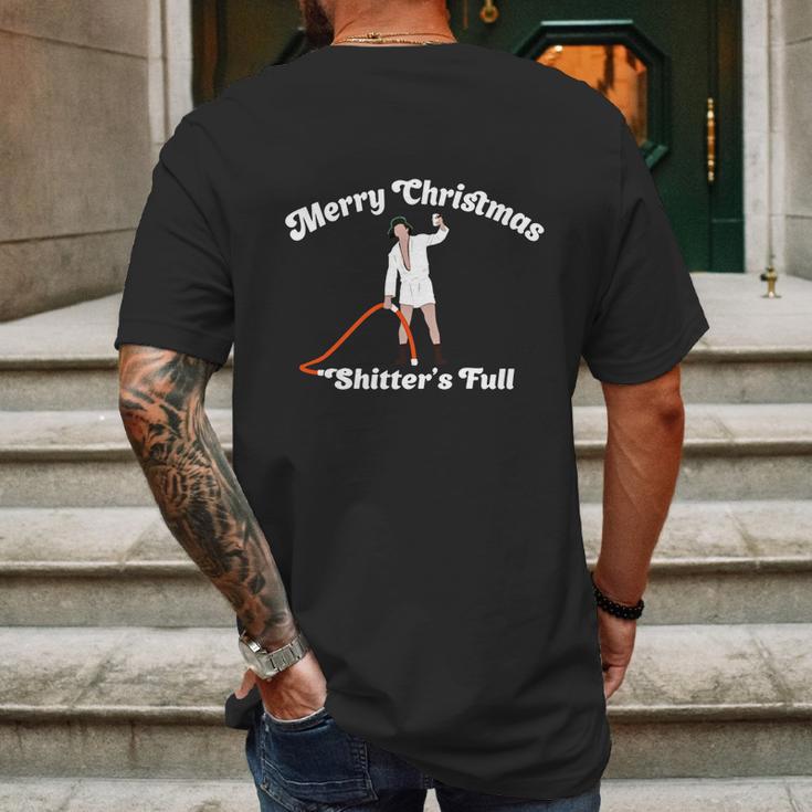 Cousin Eddie - Shitters Full T-Shirt Mens Back Print T-shirt Gifts for Men