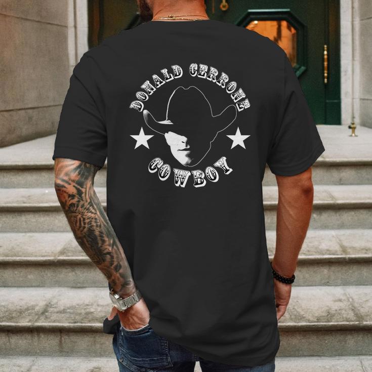 Cowboy Cerrone Mens Back Print T-shirt Gifts for Men