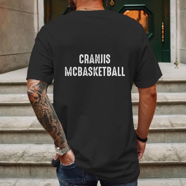 Cranjis Mcbasketball Cranges Mcbasketball Shirt_Extract Mens Back Print T-shirt Gifts for Men