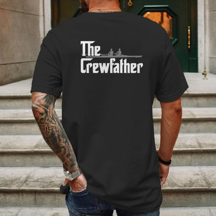 The Crew Father Rowing Shirt Funny Rowers Gift Mens Back Print T-shirt Gifts for Men