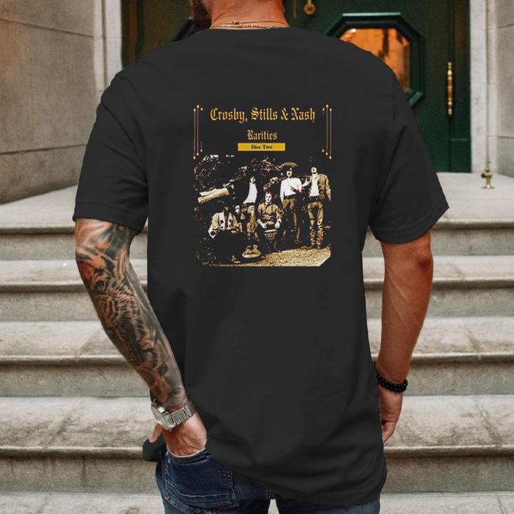 Crosby Stills & Nash Tops Classic Mens Back Print T-shirt Gifts for Men