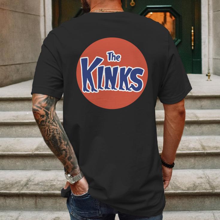 Crystal-Mens-The-Kinks-Orange-Button-Organic-Cotton-Design-T-Shirt Mens Back Print T-shirt Gifts for Men