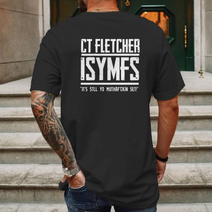 Ct Fletcher Isymfs Mens Back Print T-shirt Gifts for Men