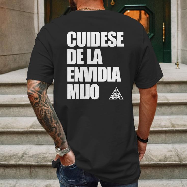 Cuidese De La Envidia Mijo Canserbero T-Shirt Mens Back Print T-shirt Gifts for Men