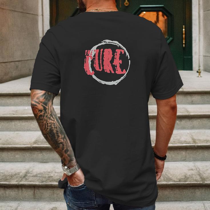 The Cure Circle Logo Tour Mens Back Print T-shirt Gifts for Men