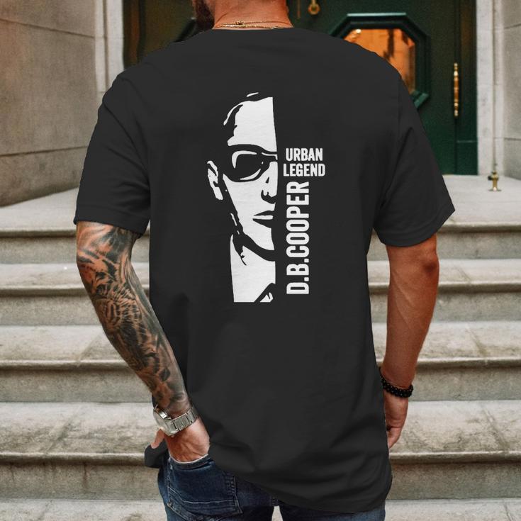 D B Cooper Urban Legend Robber Thief Parachute Mens Back Print T-shirt Gifts for Men