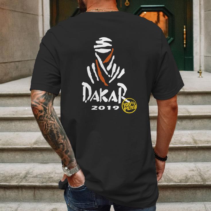 Dakar Rally 2019 Tshirt Mens Back Print T-shirt Gifts for Men