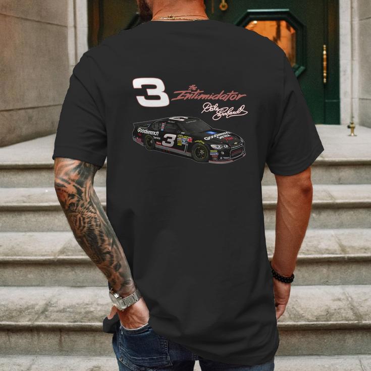 Dale Earnhardt The Intimidator Mens Back Print T-shirt Gifts for Men