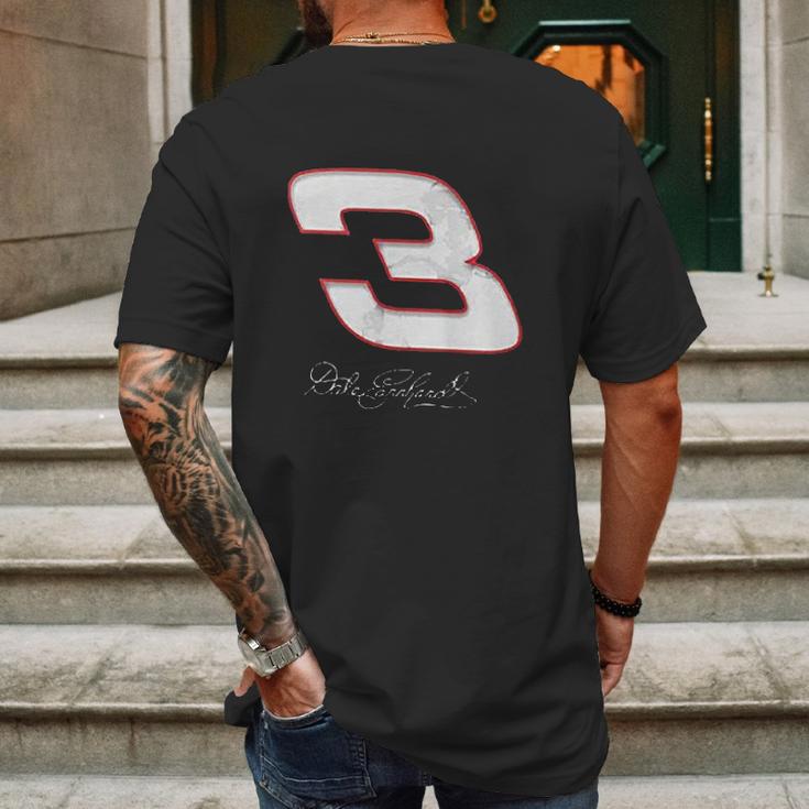 Dale Earnhardt Mans Mens Back Print T-shirt Gifts for Men