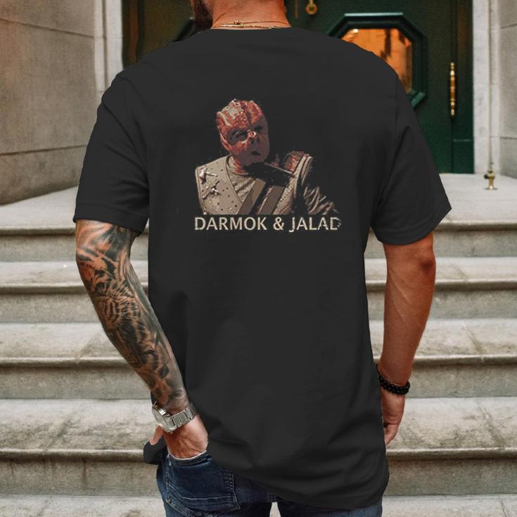 Darmok And Jalad At Tanagra Cool Mens Back Print T-shirt Gifts for Men