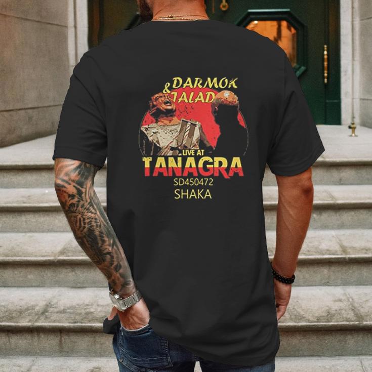 Darmok And Jalad At Tanagra Funny Gift Idea For Music Lovers Mens Back Print T-shirt Gifts for Men