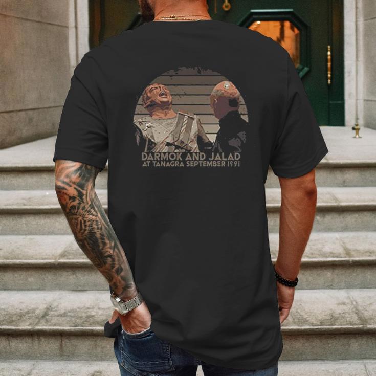 Darmok And Jalad At Tanagra For Music Lovers Mens Back Print T-shirt Gifts for Men