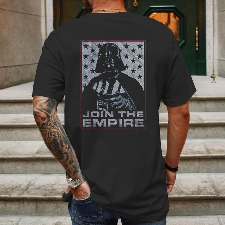 Darth Vader Join The Empire Funny Adult Mens Back Print T-shirt Gifts for Men