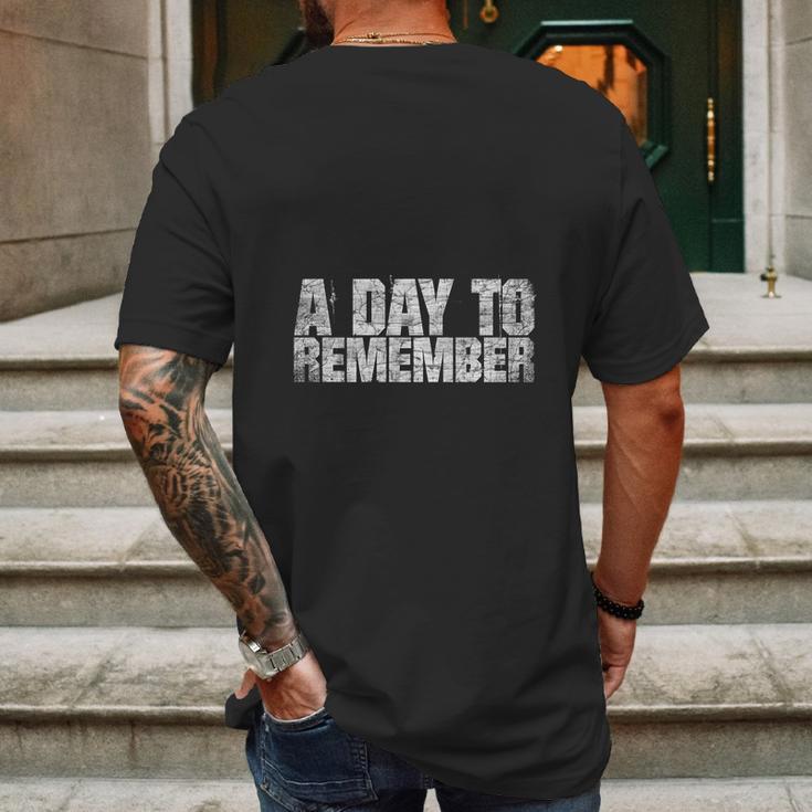 A Day To Remember Mens Back Print T-shirt Gifts for Men