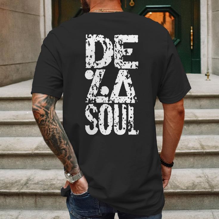 De La Soul Is Dead Mens Back Print T-shirt Gifts for Men