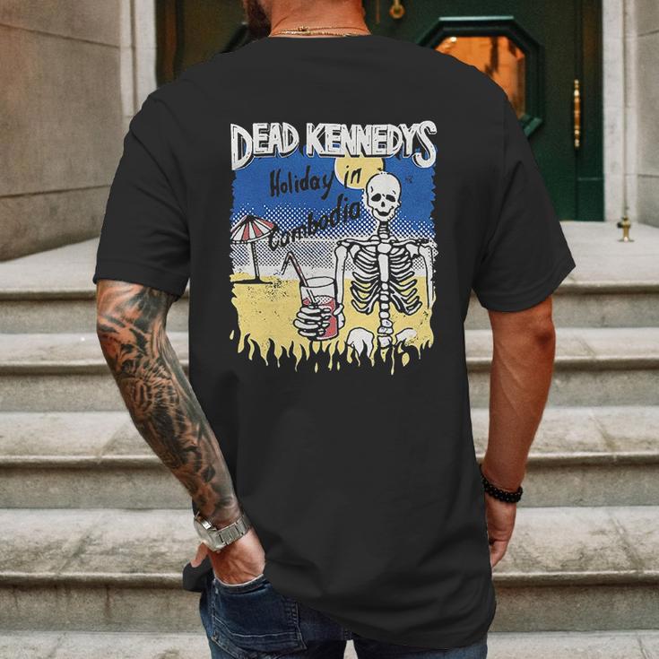 Dead Kennedys Holiday In Cambodian Mens Back Print T-shirt Gifts for Men