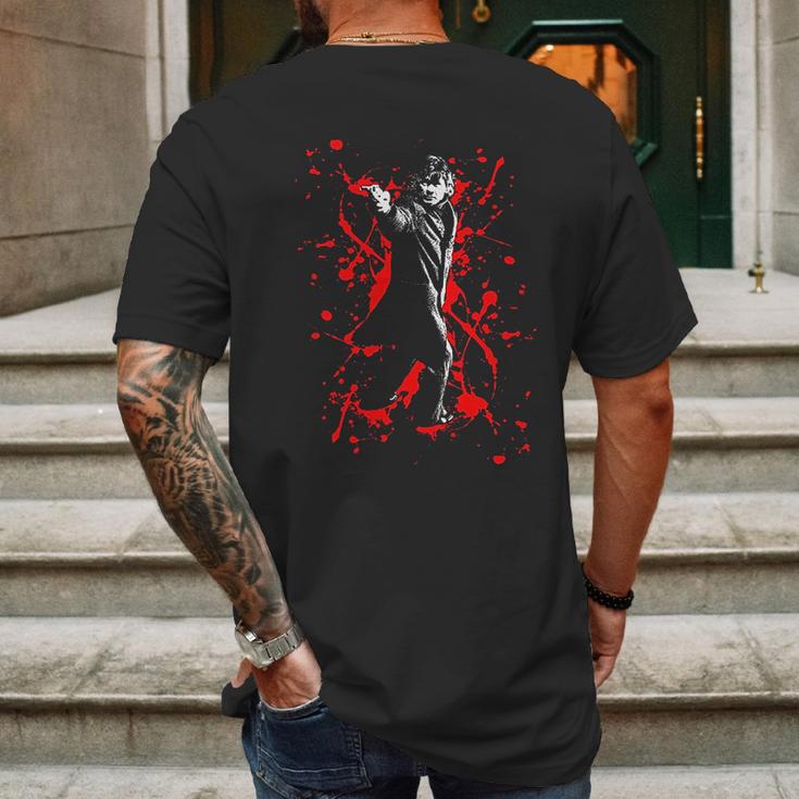 Death Wish Mens Back Print T-shirt Gifts for Men