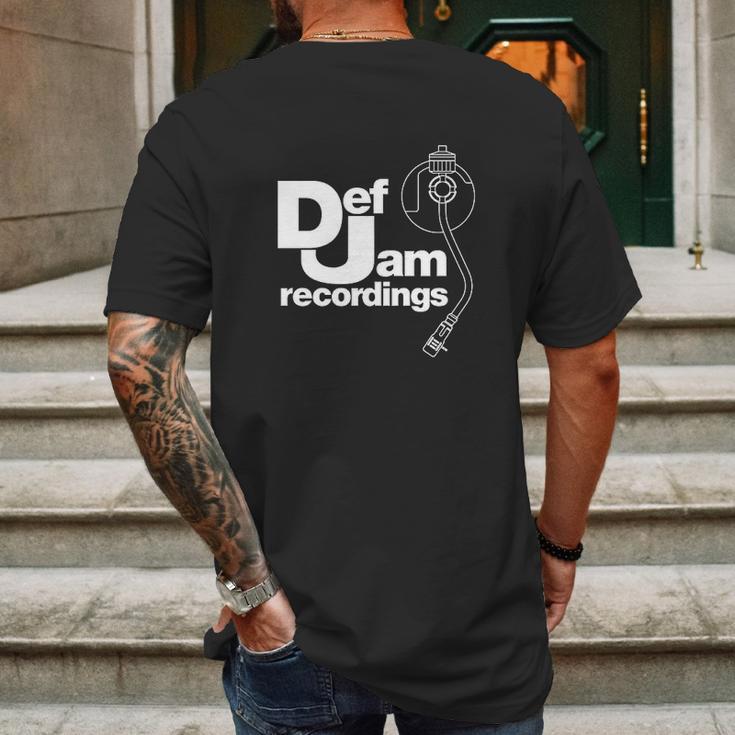 Def Jam Logo Mens Back Print T-shirt Gifts for Men