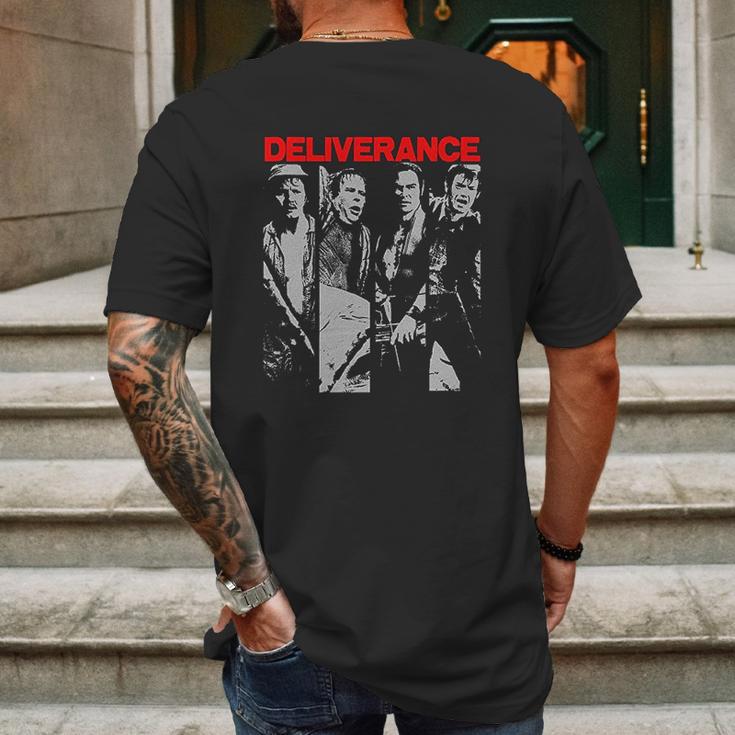 Deliverance By Jared Swart Based On The 1972 Film Classic Mens Back Print T-shirt Gifts for Men